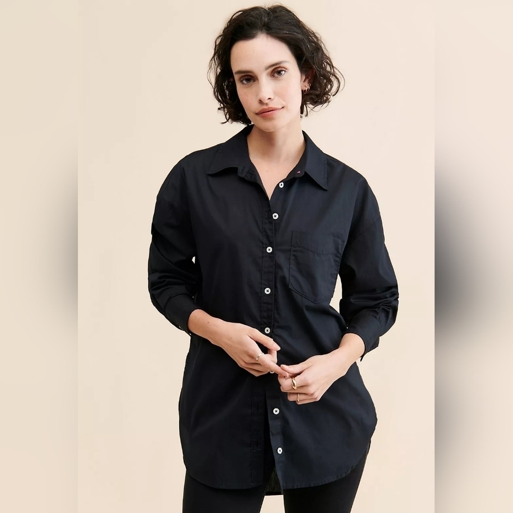 Anthropologie - Maeve The Bennet Buttondown Shirt - Small - Picture 1 of 10